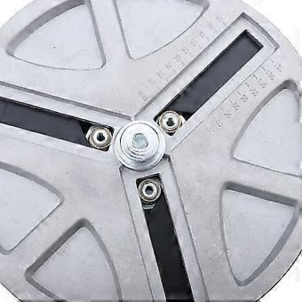 Justerbar Hulsav Udskiftnings Punch Cutter Bor Bitsæt 45 til 130 mm Dia til Plast Træ