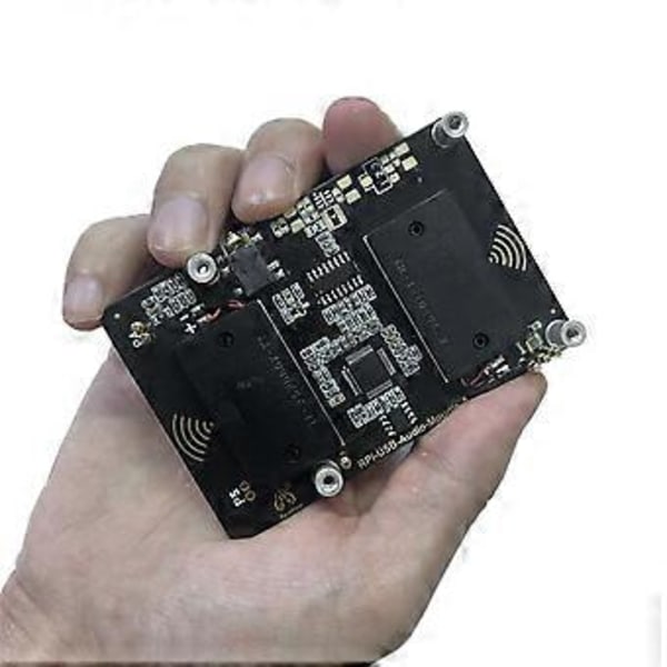 USB Lydkort Modul HAT for 4B med Øretelefonkontakt Summer Høyttaler for RPi 4B
