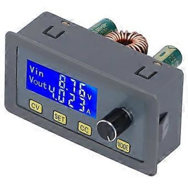 Professionell 5A DC Justerbar Step Down Strömförsörjningsmodul Spänning Ström Effektmodul