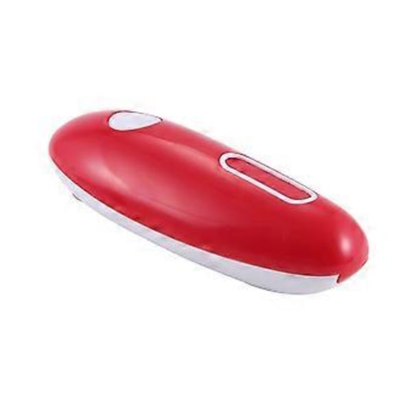 Elektrisk Konservöppnare, Konservöppnare utan Vassa Kanter, One-Touch Elektrisk Konservöppnare med Automatisk Avstängning
