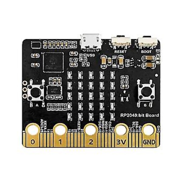 För Rp2040 Kort Python Programmeringskort Storlek Och Port Hög Kompatibel Mini Bit Kort