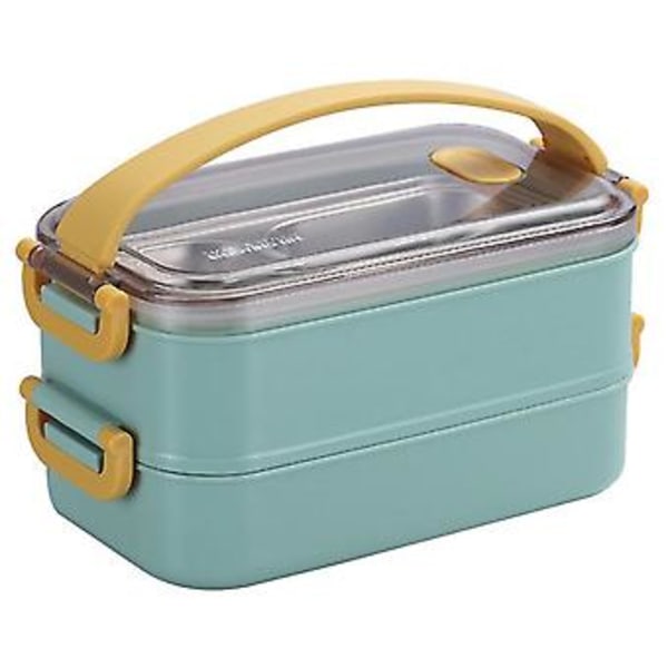 Bärbar Lunchlåda För Barn Miave Bento Box Med Flyttbara Fack Sallad Frukt Mat C