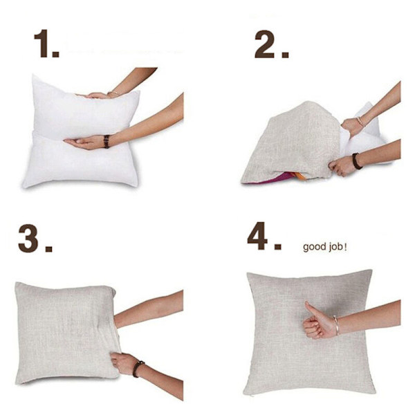 4 st geometriska tropiska kuddfodral set prydnadskudde kudde kudde för sovrum kontor 45X45 cm