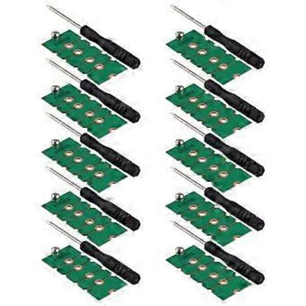 Harddisk Adapterplade M.2 NGFF SSD Udvidelsesrack M.2 NVME Udvidelsesplade 2230 til 2242 Beslag 2230 til 2280 Adapter
