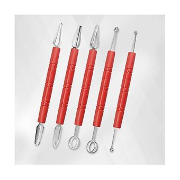 5-osainen ruostumattomasta teräksestä valmistettu Py Tools -sarja, Py Tools Mer Ing Tools -vahakaiverrus