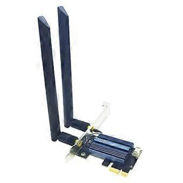AX210 Pro BT5.3 Trådløst Netværkskort Tri-Band 2.4G+5G+6G Trådløs Adapterkort 5374M 802.11AX PCIE Køleplade WIFI Kort