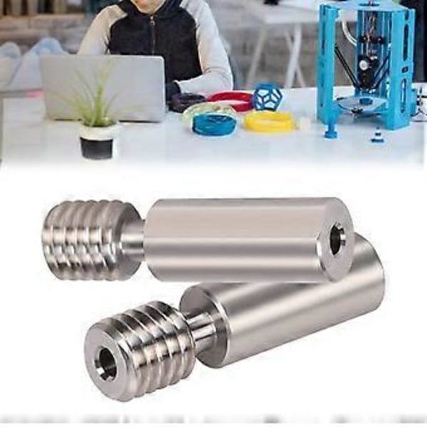 Glatt og solid H2 rustfritt stål hotend for 3D-printing Heatbreak Tube Thermal Barrel Feeding Tube Enkel installasjon
