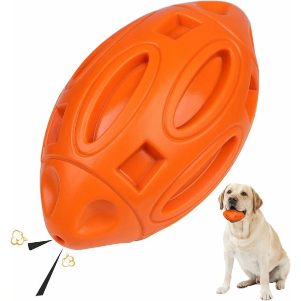 Oförstörbar hund leksak, gummi tuggleksak för medelstora och stora hundar-DENUOTOP