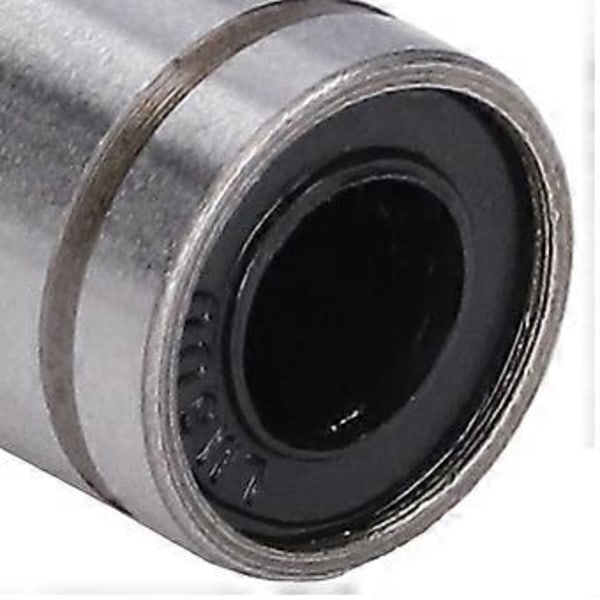 10 stk. lineær bevegelseslager sylinder optiske akser skyve testramme reservedel ID 6 mm OD 12 mm LM6UU