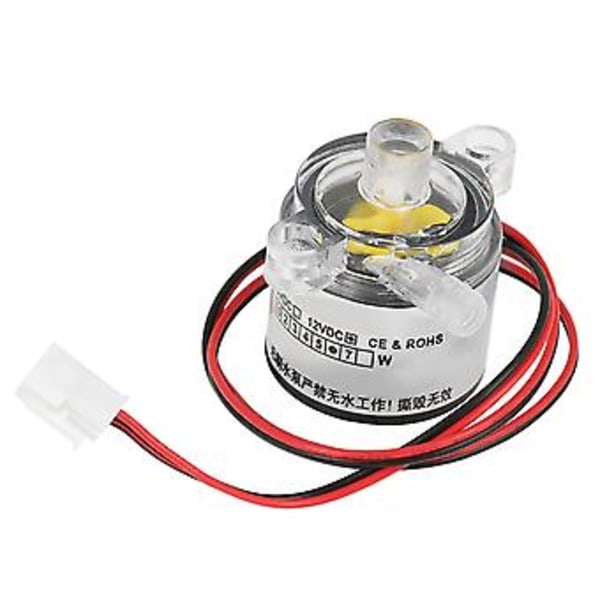 1st Mini 12V DC 6W Livsmedelsgodkänd Dränkbar Borstlös Vattenpump 2L/min
