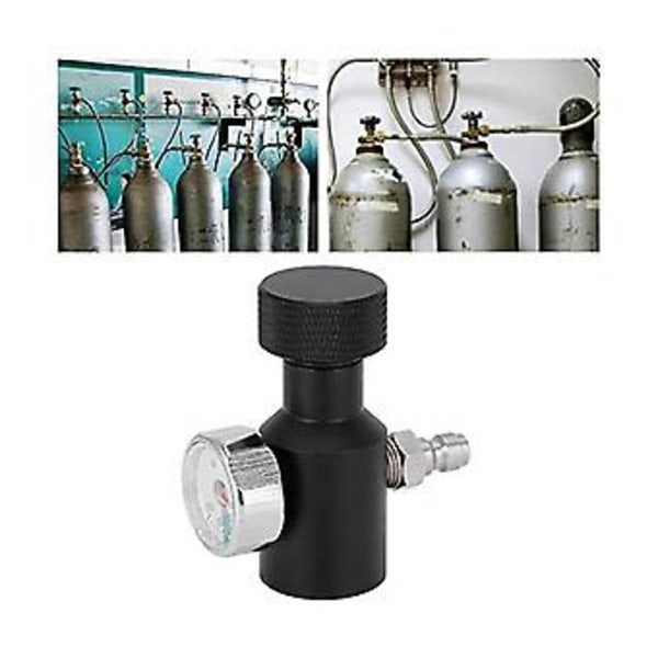 Co2 Tank Ing Stat Ladeadapter Regulator Tilbehør Konnektor Til 0-3000psi Øl Cyl