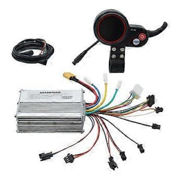 48V 20A Elektrisk Sparkesykkel Kontroller Dashboard Kit med TF-100 Display Sparkesykkel for Elektriske Sparkesykkel Deler
