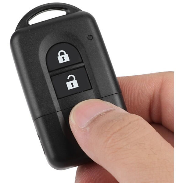 2 knappar ABS bilfjärrkontroll smart nyckel fodral skal passar för Nissan