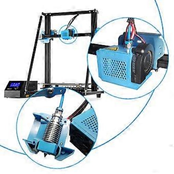 24V 3D-skrivardelar Hot End Kit CR-10V2/CR-10 V3 Hotend Munstycks-kit Extruder-kit för CR-10 V2/V3 3D-skrivare
