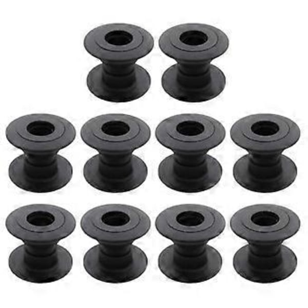 10 stk. 16 mm erstatning for bordfodboldbøsninger, fodboldbordlejer