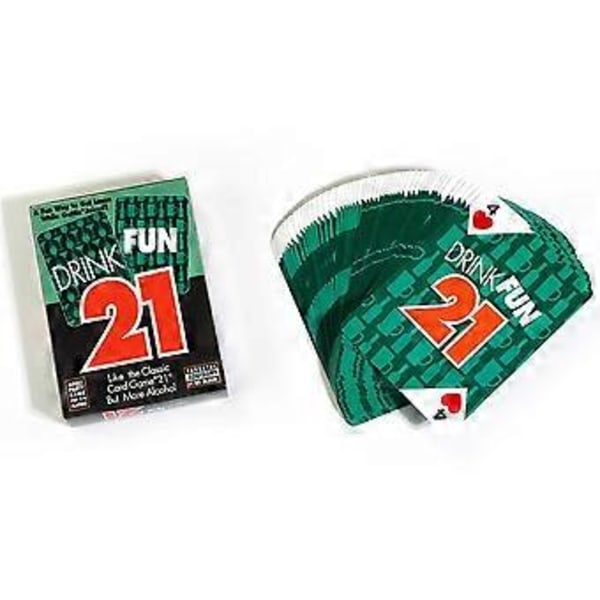 Drink Fun 21 Drikke Kortspill For Voksne Morsomme Voksenspill For & Fester Bursdagsgave & Utdrikningslag