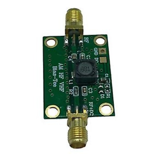 Rf Dc Clocker Koaksiaalinen Syöttö Tee 25k-100mhz Alhainen Lisäyshäviö Hf Am Rf Biaser