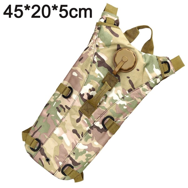 Outdoor Sports Cycling Hydration Bag, Including 3l Liner Army Camouflage Tactical Hydration Bag Cp