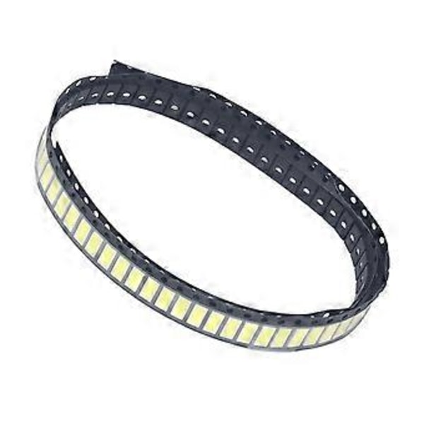200 STK 7030 Lysdioder LED Kold Hvid SMD Lampeperle til Belysningsudstyr 6V 1W 8000-10000K