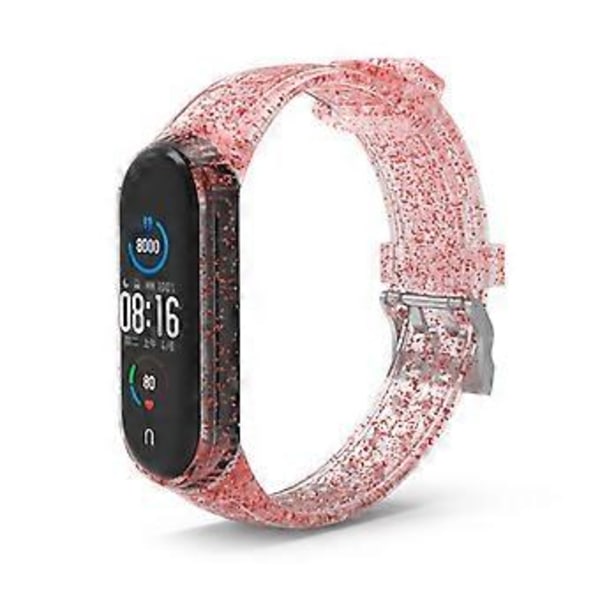 Silikone Armbånds Udskiftnings Urrem til Smart Band til Mi Band 3 4 5 6