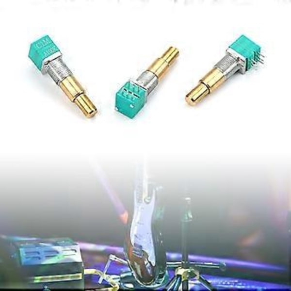 To-akset Potentiometer til Bil Glat Rotation Potentiometer Nem Installation