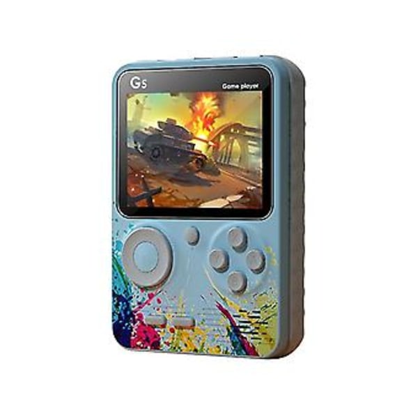 G5 Retro Konsol Håndholdt Spillekonsol 3.0 Tommer Lomme Spil Indbygget 500 Spil,-
