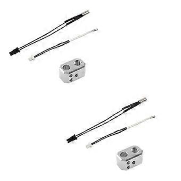 Til Prusa MK4 24V 40W Varmelegeme Termometer Linje og Varmeblok Kit til 3D Printer Ekstruder Dele