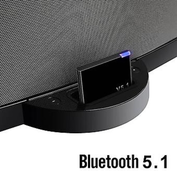 I-wave 30 Pin Bluetooth 5.1 Audio Receiver Musik Mini Trådløs Adapter Til 30pin Analog Højttaler