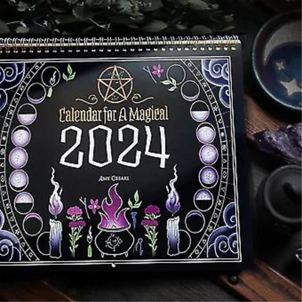 2024 Magisk : For Hverdagsbruk Paperback Kalender 2024 Kalender For En Magisk