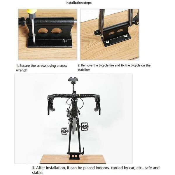 Cykel framgaffel Snabbkoppling Fixed Clip Bagagehållare Bil Suv Modifierad parkeringsställ Artiklar Sto