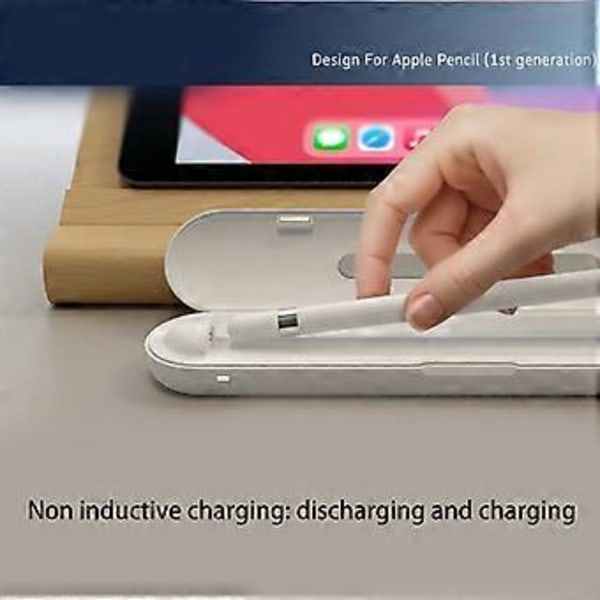 Förvaringslåda Organizer Tillbehör för Pencil 1 1100mAh Magnetisk Laddningsbox