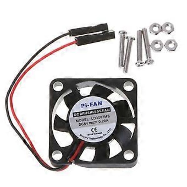 3cm Mikro CPU Kylfläkt 30mm DC5V Dator CPU Kylfläktar för Raspberry Pi
