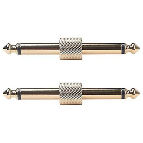 5 st 1/4 tum 6,35 mm Gitarr Effekter Pedal Kontakt Koppling Jack