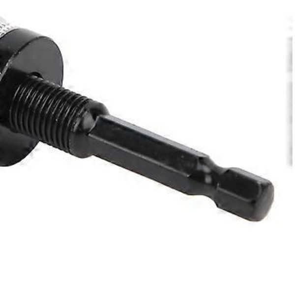 Chuckadapter Höghastighetsstål 1/4in Hex Skaft 3-Backs Borr Konverterare 0.3-6.5mm