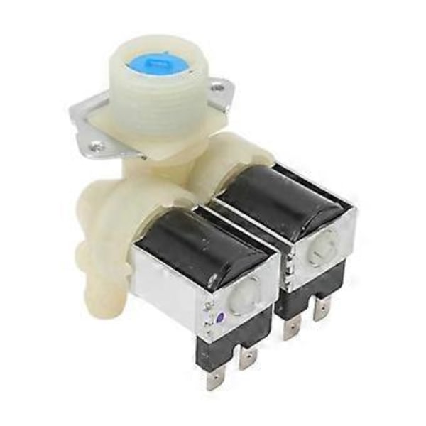 Tromlevaskemaskine Indløbsventil Vand Dual Heads Indløbsmagnetventil til Cylinder Vaskemaskine FPS