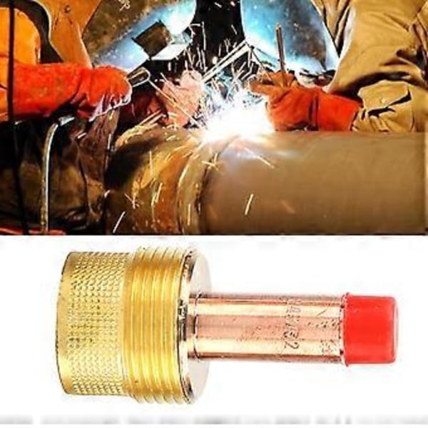 1kpl 45V64 Suuri kaasulinssin holkkirunko 2,4mm 3/32\" TIG-hitsauspolttimelle WP-17/18/26