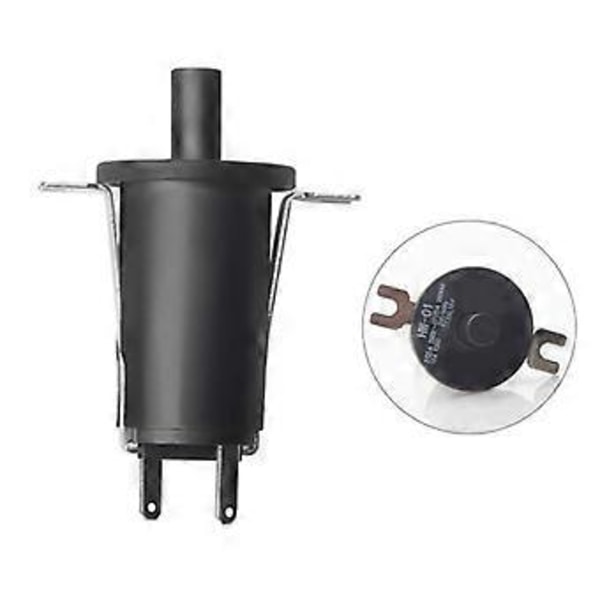 Erstatt Hopper Lokk/Dør Bryter M/Skruer 9904190041 Passer for 560 / 800 /1050 XL Digital Charcoal Grill Røyker