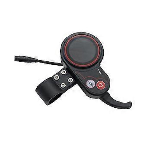 Tf-100 Display Dashboard 6pin+tändningslås Nyckel Lång Kabel Scooter Hastighetsmätare För Elscooter