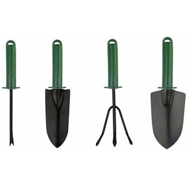 Garden Tool Set, Set of Four Flowers Ergonomic Garden Tool Raising Flowers and Vegetables, Digging Vegetable Shovel