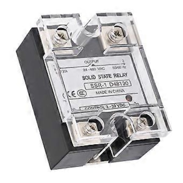 DC Kontroll AC Solid State Relä Modul 480V Maximal Lastspänning DC till AC SSR Modul 120A 24480VAC