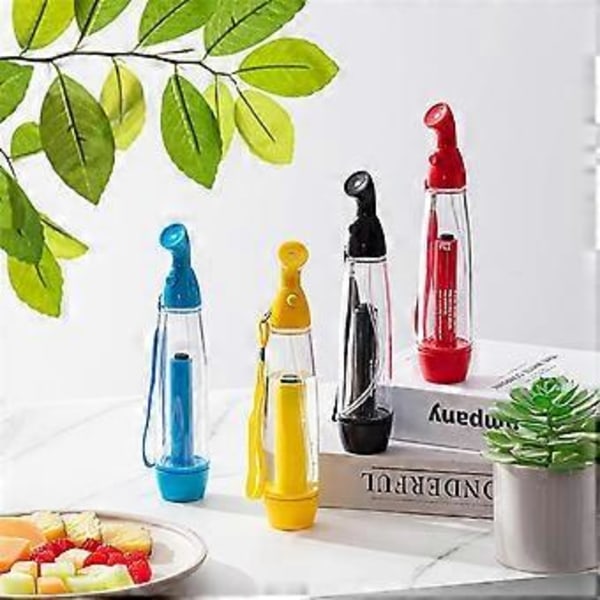 4 st Sommar Mister Sprayflaskor Set Pump Mister Personlig Kylningsenhet Tomma Plast Sprayflaskor Vatten Påfyllningsbara