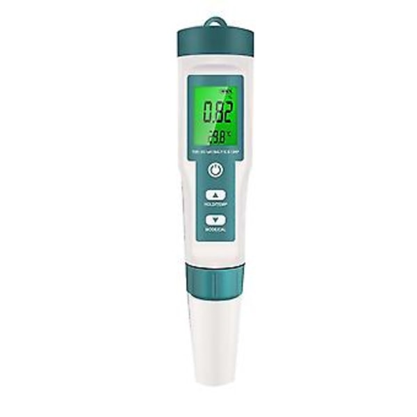 7 in 1 Er Pen Ph/tds/ec/ity/orp/s.g/lämpötila Mittari