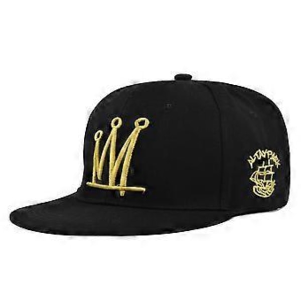 Tredimensionel broderi hip-hop hat broderet baseballkasket personlighed flad skygge hat trucker hat til ungdom trendy hat