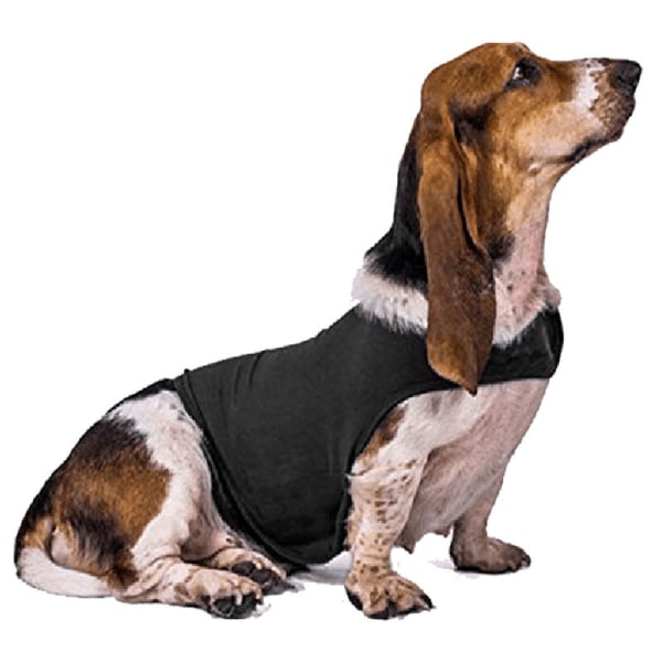 Soothing clothes to prevent fright Soothing small dogs, anxiety stabilizing jacket  Dark Gray-S