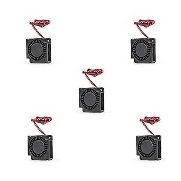 5st 30mm 24v Fläkt 3010 Ing Fläkt Borstlös 2pin 30 X 30 X 10mm För 3D-skrivare