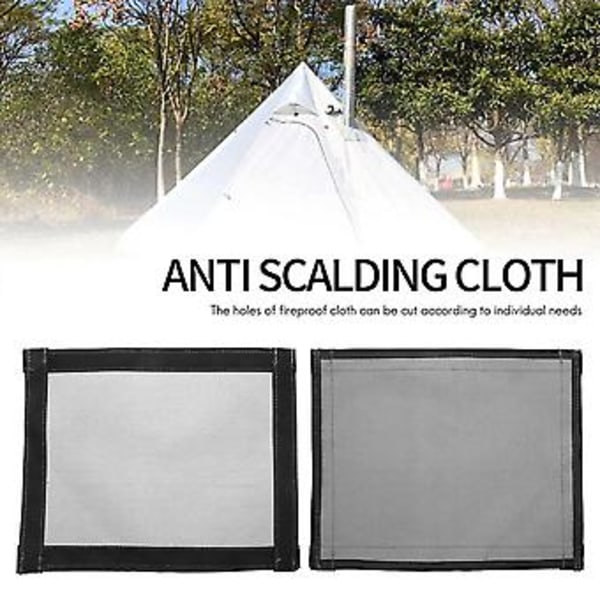 Tältkamin Jack Eldfast Rörventilations Tillbehör, för Skorsten Pyramid Tält Varma Rör