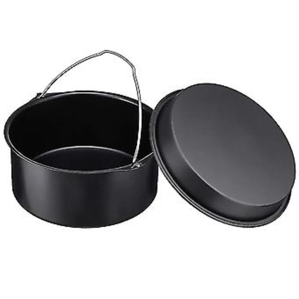 R Tillbehör 6 Tums Tårt- och Pizzapanna Passar Alla 3.2qt - 5.8 Qt Djupa Rs