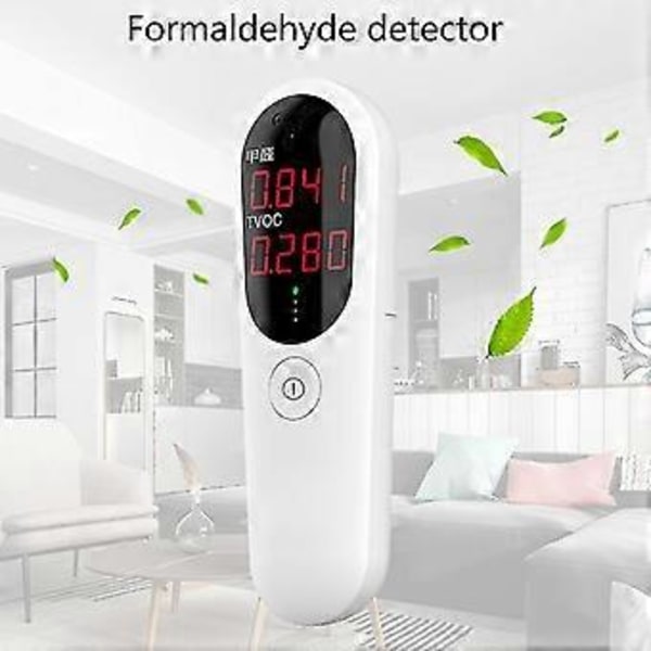 Kannettava formaldehydi Hcho/Tvoc-kaasupitoisuuden ilmaisimen tunnistin