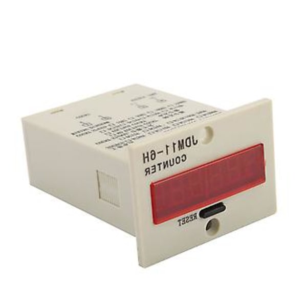 JDM11-6H 6-siffrig Elektronisk Räknare AC220V