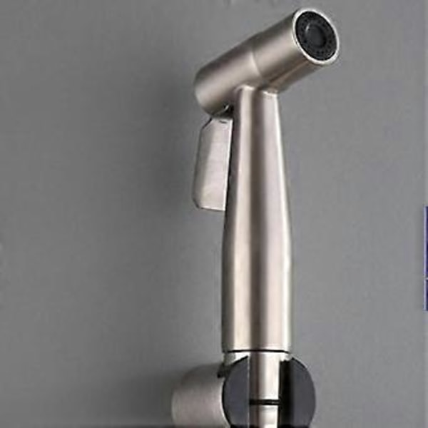 Toalett Bidet Kran Jet Sett Håndholdt Dusj Sprøyte Hjem Baderom Bidet i Rustfritt Stål
